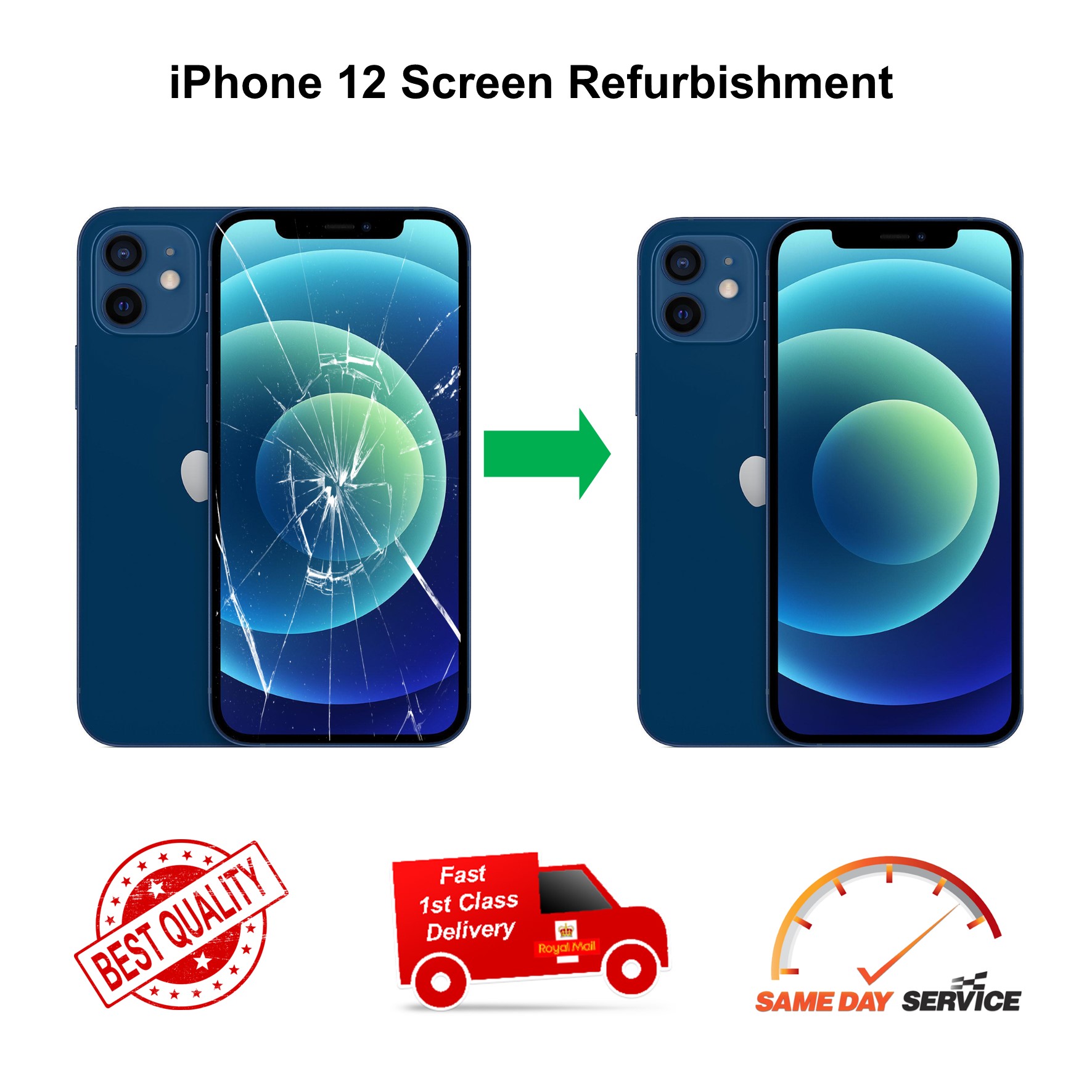 iphone-12-cracked-front-glass-repair-screen-refurbishing-service